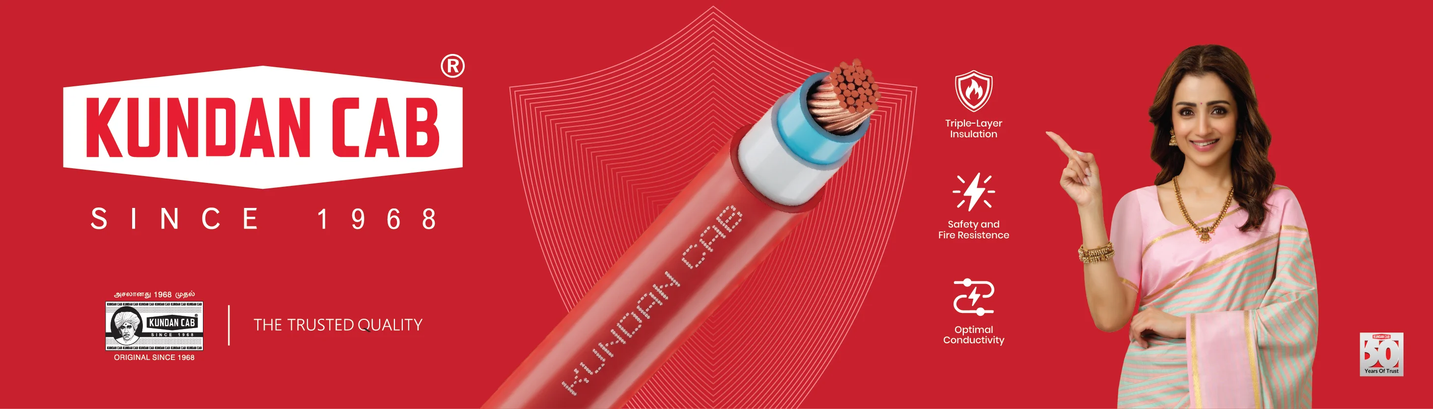 Kundan Cab since 1968 – trusted electrical cable brand India